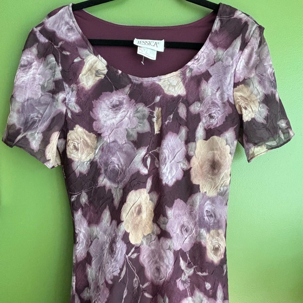Vintage floral dress - Picture 4 of 8